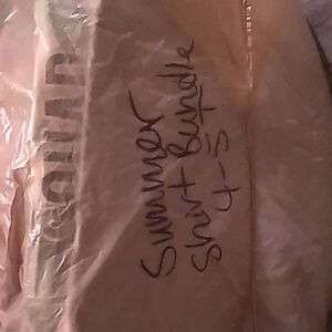 Summer Shirt Bundle 4-5T